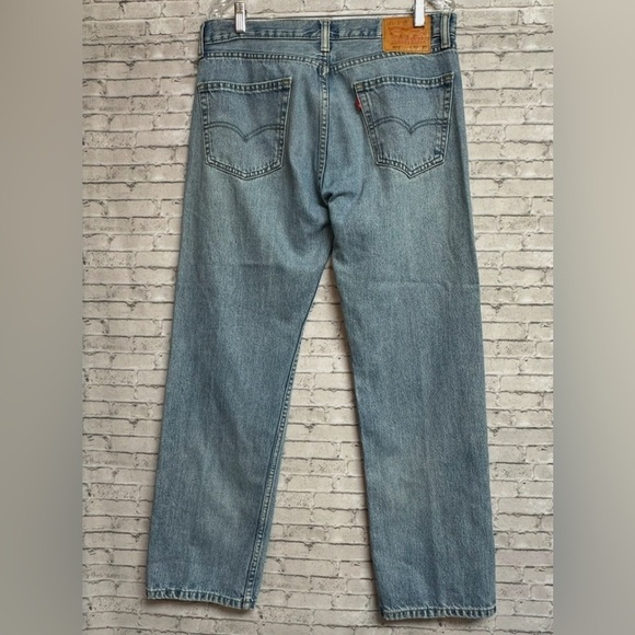 Levi's 505 33 X 30 Mens Jeans Rare Red R Only Tab Read Description - Picture 2 of 16